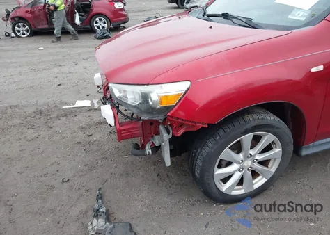 2014 Mitsubishi Outlander Sport Es z USA, uszkodzony, nr VIN 4A4AR3AU6EE024030